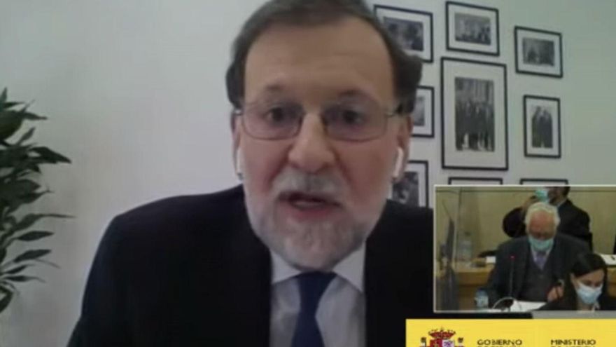 Mariano Rajoy declara en el juicio de la caja b del PP.