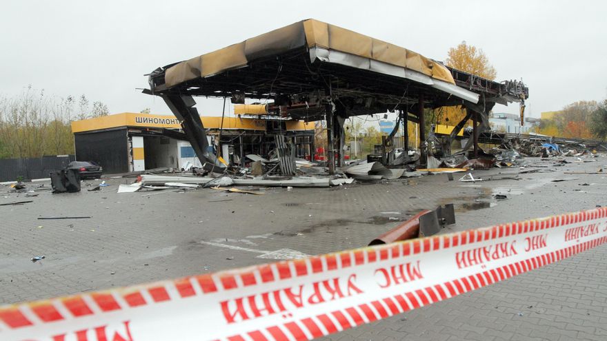 Ataque ruso en Dnipro.
