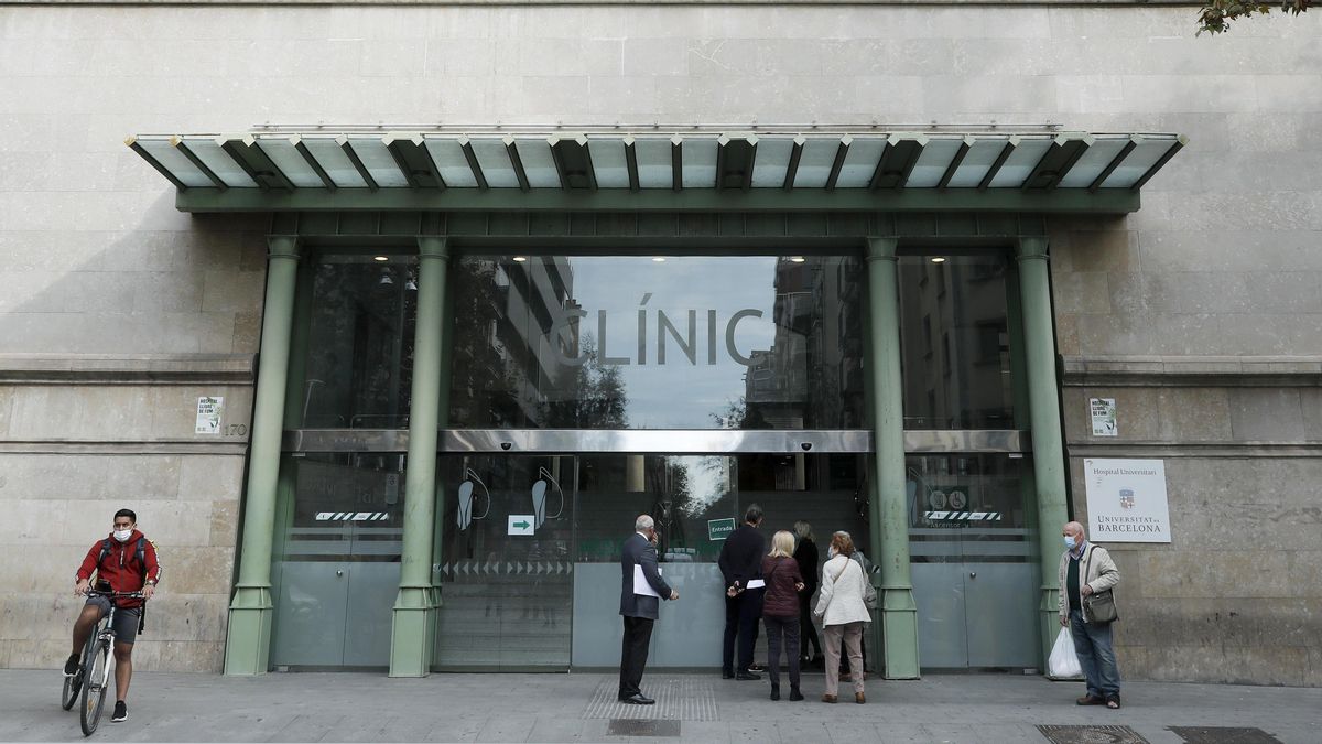 El Hospital Clínic en una imagen de archivo.