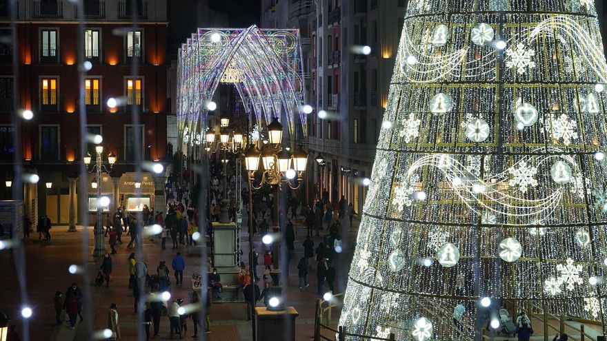 Las luces de Navidad de Valladolid, este año