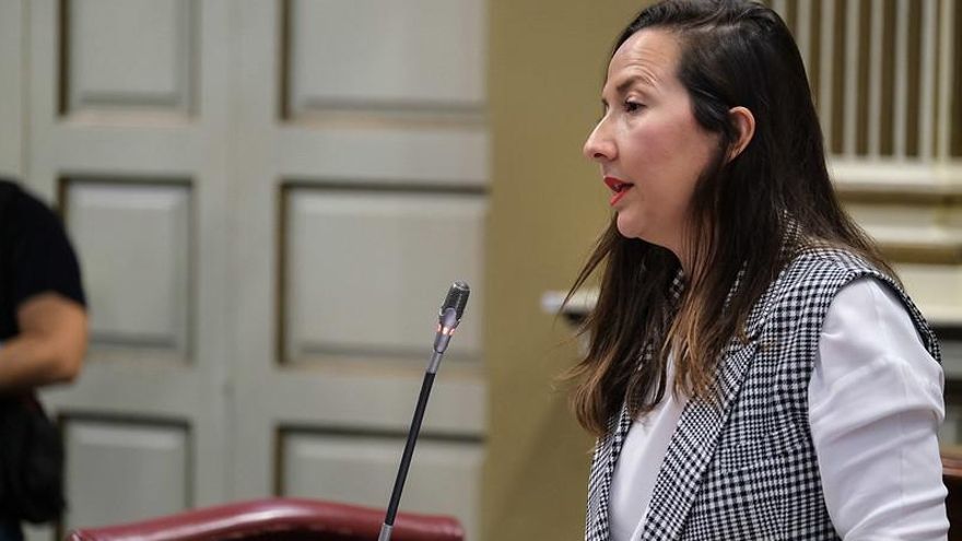 Lorena Hernández Labrador, diputada del PP por La Palma en el Parlamento de Canarias.