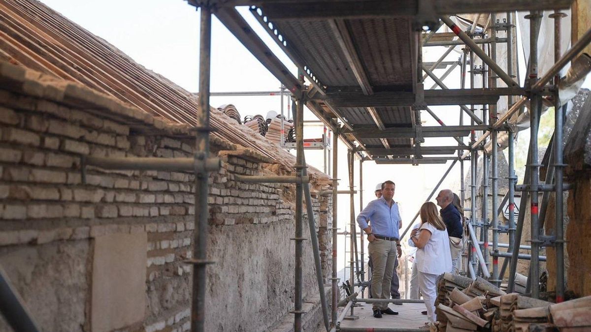 El alcalde dice que la restauración del Alcázar está ya al 62%