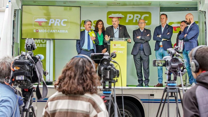 Acto del PRC en Reinosa.