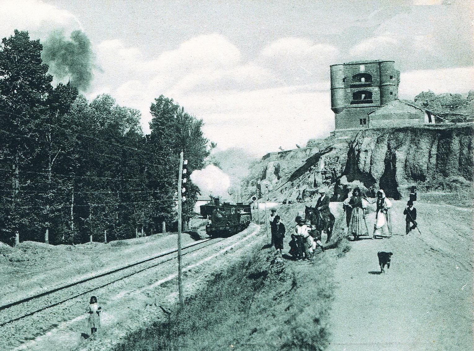 Desde Benavente retornaban a Asturias los milicianos del convoy ferroviario.