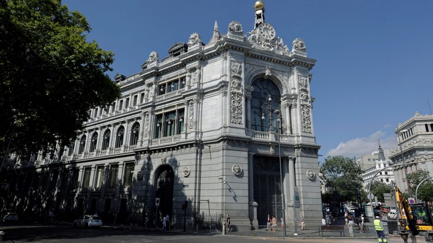 Fachada del Banco de España. EFE/Zipi/Archivo