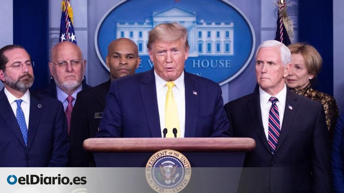 El pánico a una crisis sabotea la respuesta de Trump al coronavirus