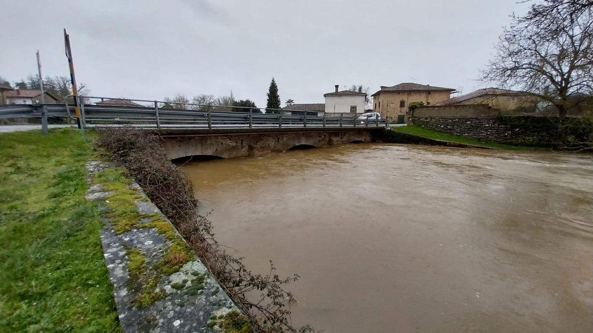 Vista del Zaias en Foronda