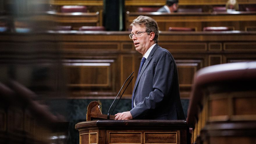 El portavoz del PDeCAT en el Congreso, Ferran Bel.