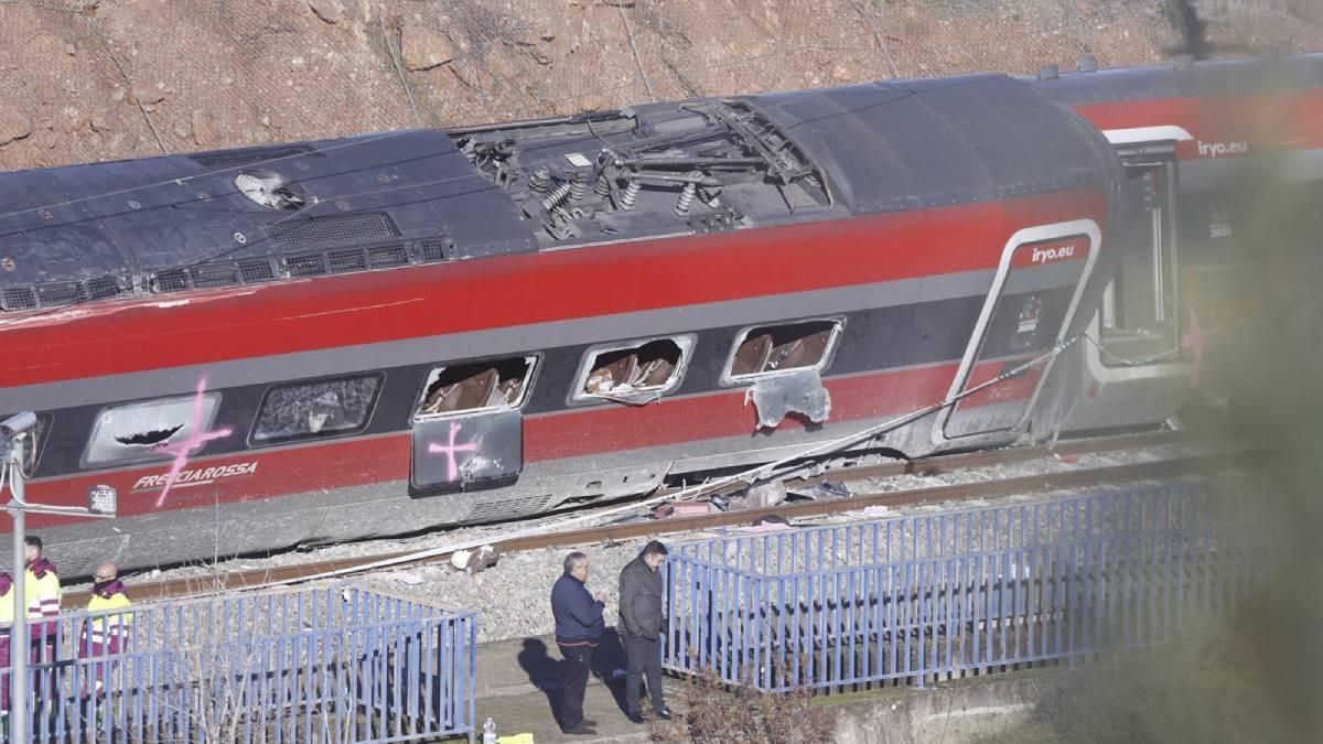 Las imágenes del accidente ferroviario de Adamuz