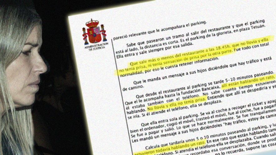 El paseo "sin prisa" y "charlando" de Mazón y Vilaplana hacia el parking tras la comida en El Ventorro en plena dana