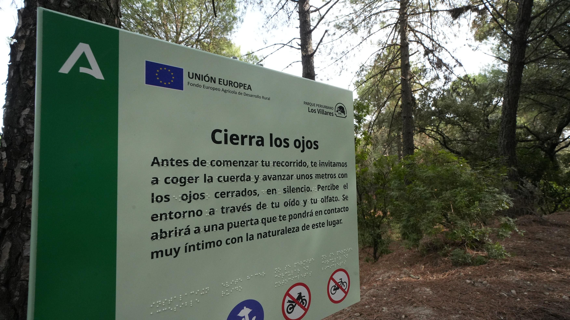 Inauguración del Parque Periurbano Los Villares de Córdoba tras las obras de adecuación