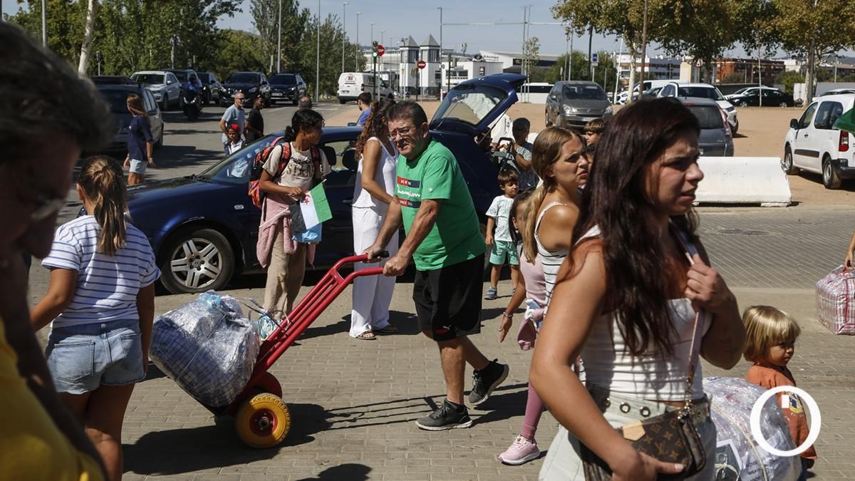 Despedida de los niños saharauis del programa Vacaciones en Paz