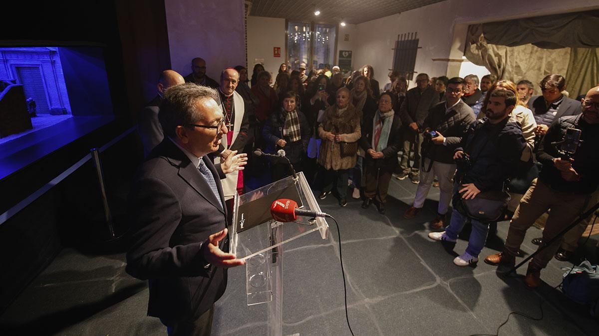 Inauguración del Belén de la Fundación Cajasol en Córdoba