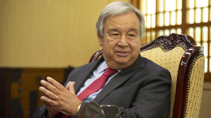 El secretario general de la ONU, António Guterres, en una fotografía de archivo. EFE/EPA/JEON HEON-KYUN / POOL