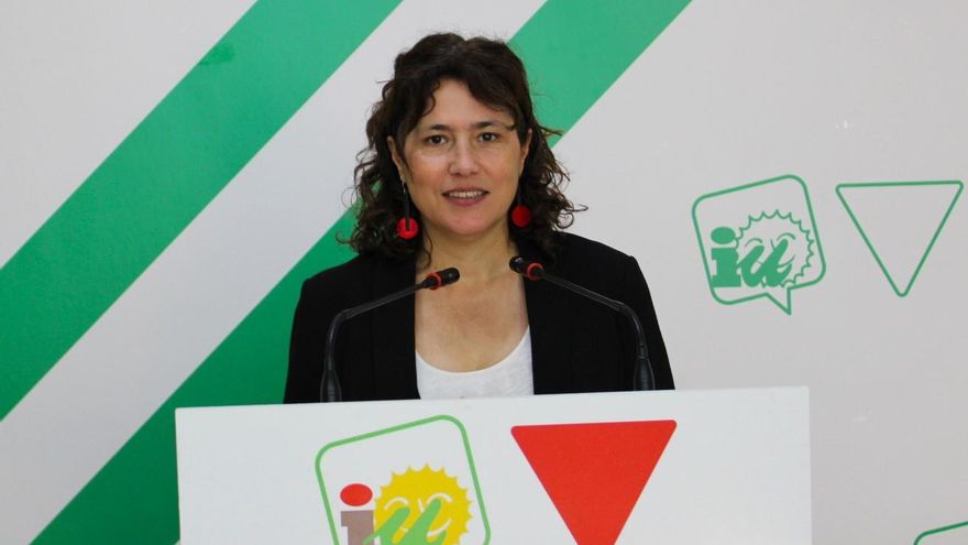 La portavoz federal de IU, Amanda Meyer, en una imagen de archivo