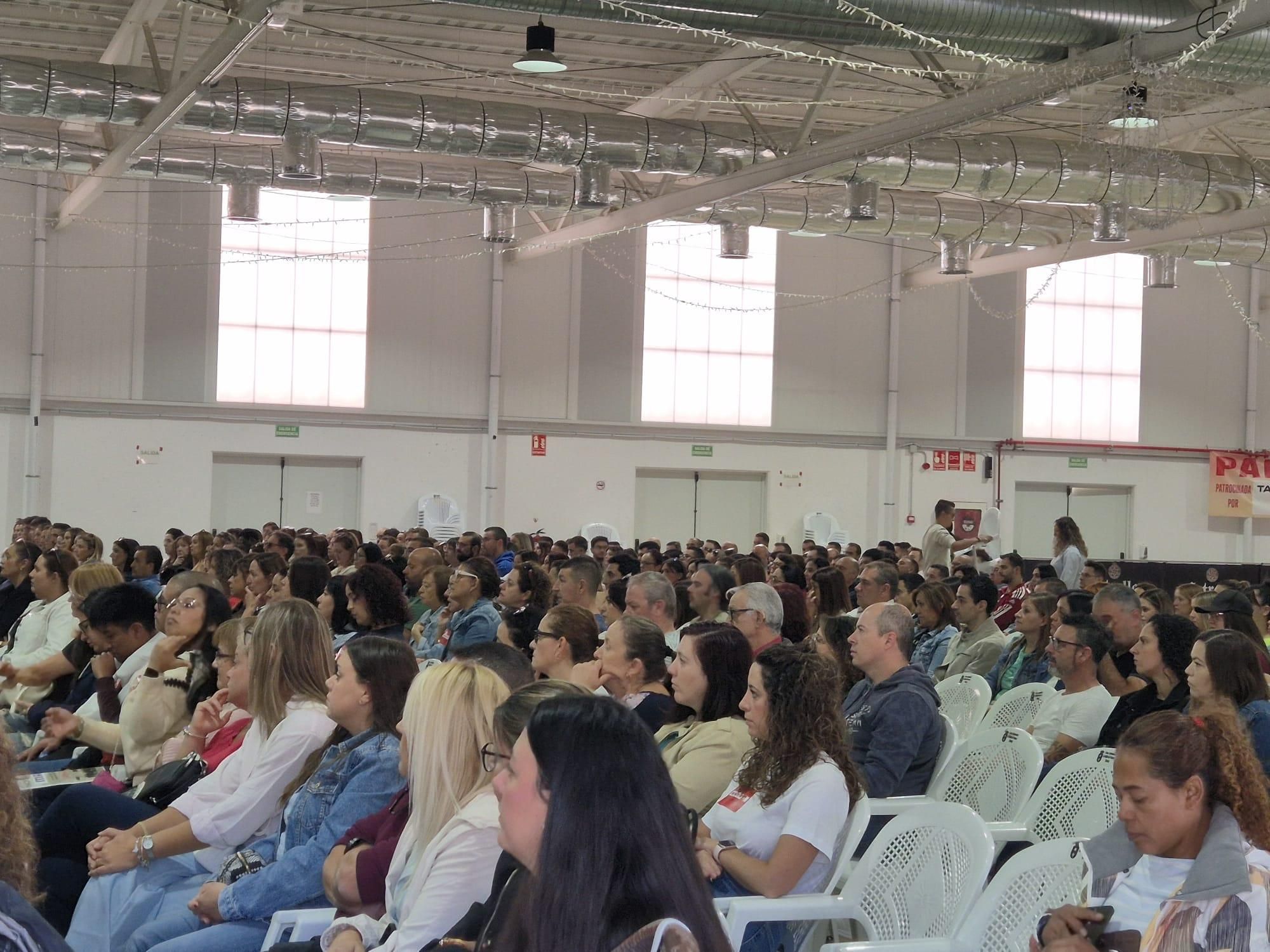 Asamblea de los trabajadores y trabajadoras de Mahle en Motilla del Palancar (Cuenca)