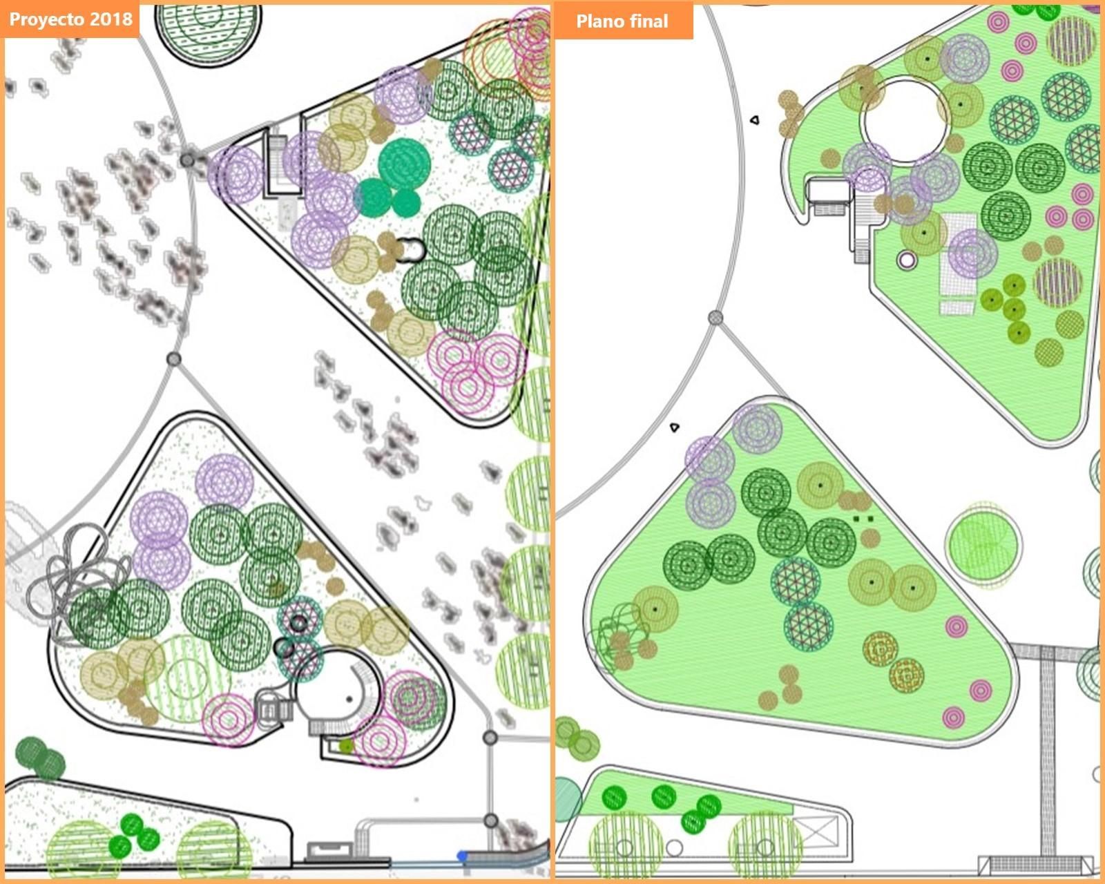 Reforma de Plaza España: accesos al pasadizo