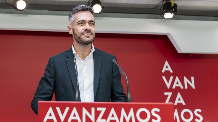 El portavoz del PSOE, Felipe Sicilia.