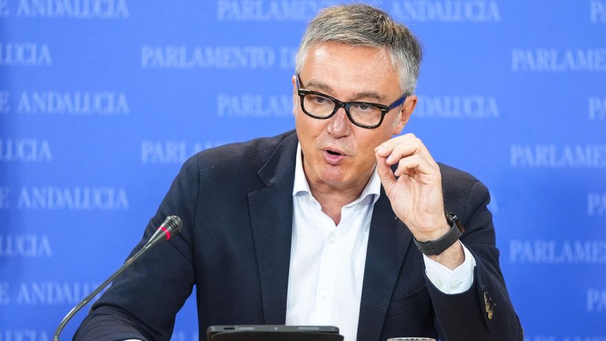 El portavoz del Grupo Parlamentario Vox, Manuel Gavira (Fotografía de archivo)