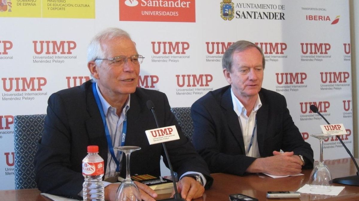 Borrell dirige un curso sobre el futuro de Europa en la UIMP. | EP