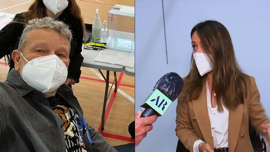 Chicote, Fran Perea y una reportera de 'Ana Rosa', televisivos en las mesas electorales del 4-M