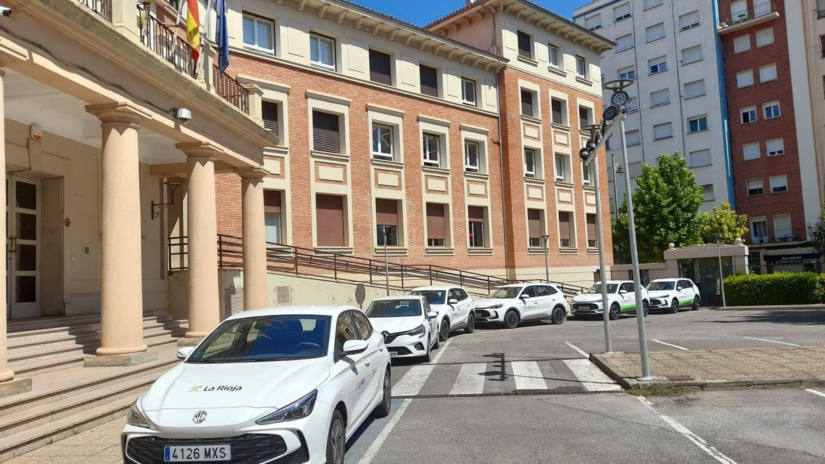 Flota de siete vehículos