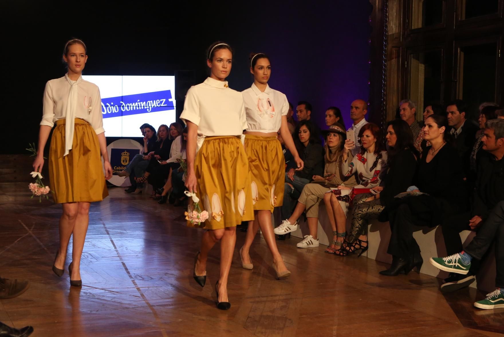 Desfile del diseñador Arcadio Domínguez en la pasarela Gran Canaria Moda Cálida (Alejandro Ramos)