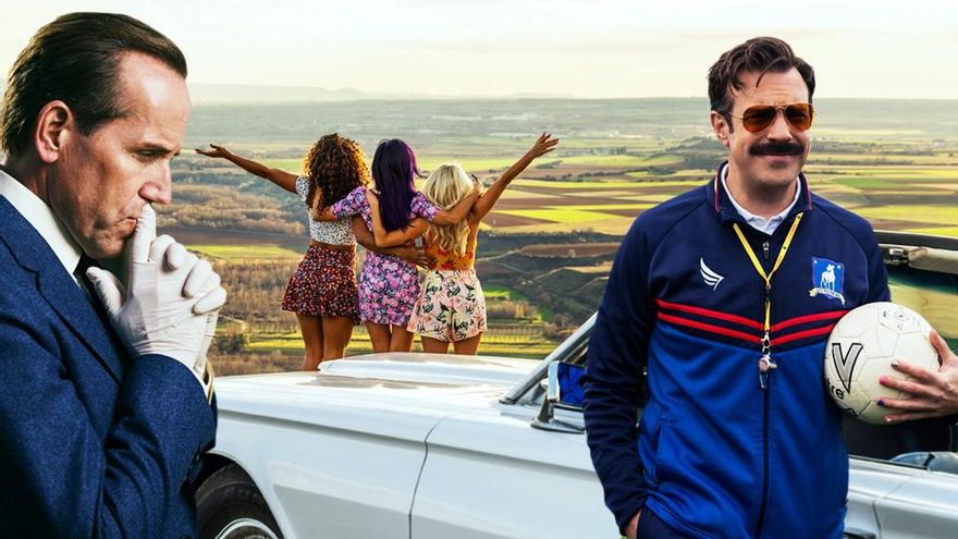 Las 7 series de la semana calientan con 'Ted Lasso' y 'Sky Rojo' para combatir la sequía de estrenos