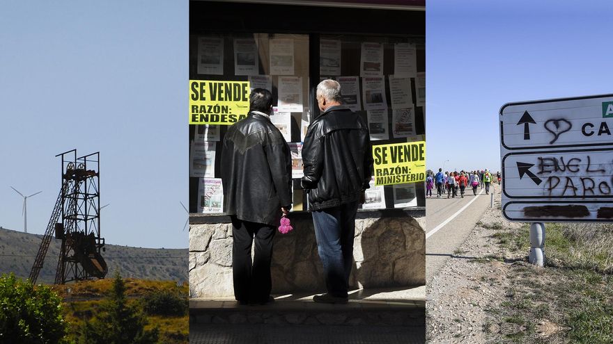 Las localidades de Andorra y Escucha en Teruel afectadas por los cierres de industrias energéticas