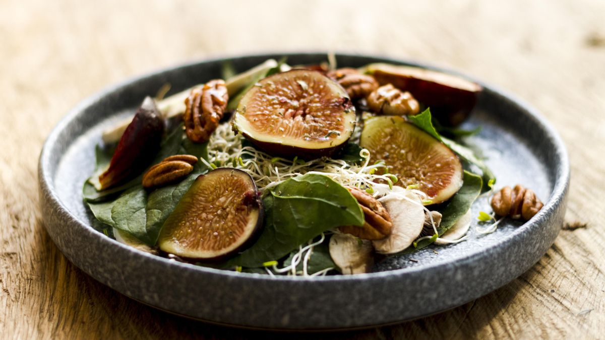 Ensalada de higos y rúcula