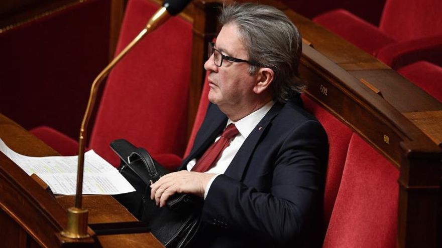 El líder de la izquierda radical francesa, Jean-Luc Mélenchon.