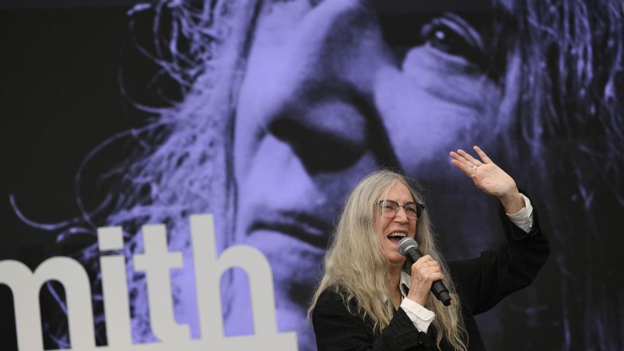 Patti Smith, una oda a la cultura de España y a la acción ciudadana: "En este momento lo más importante es el voto"