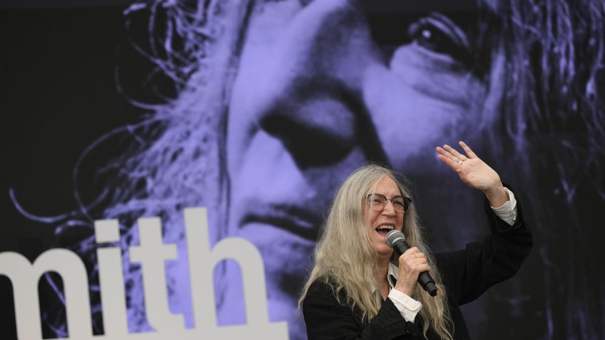 Patti Smith, una oda a la cultura de España y a la acción ciudadana: "En este momento lo más importante es el voto"