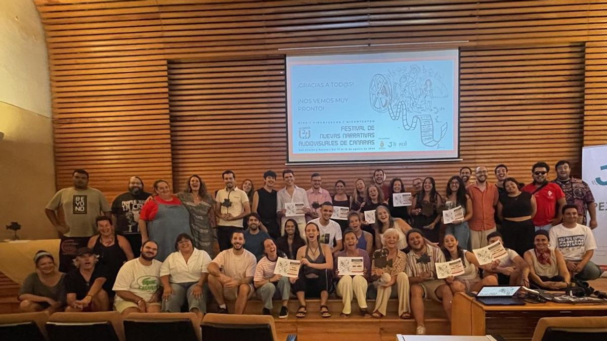 El II Festival de Nuevas Narrativas Audiovisuales de Canarias en San Andrés y Sauces “supera las expectativas de participación