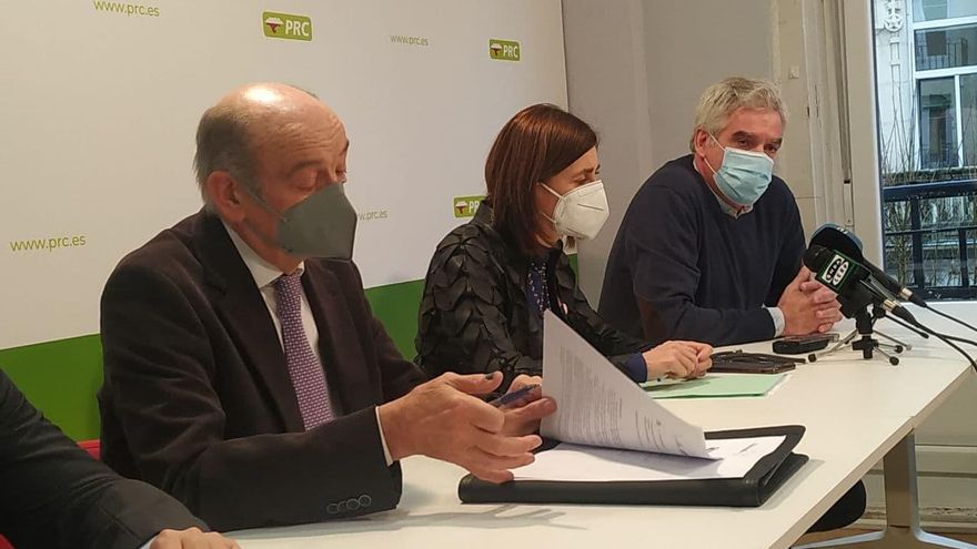 De izquierda a derecha, Mazón, Fernández y Fuentes-Pila.