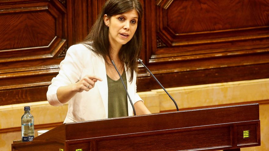 La diputada y portavoz de ERC en el Parlament, Marta Vilalta. EFE/ Quique García/Archivo
