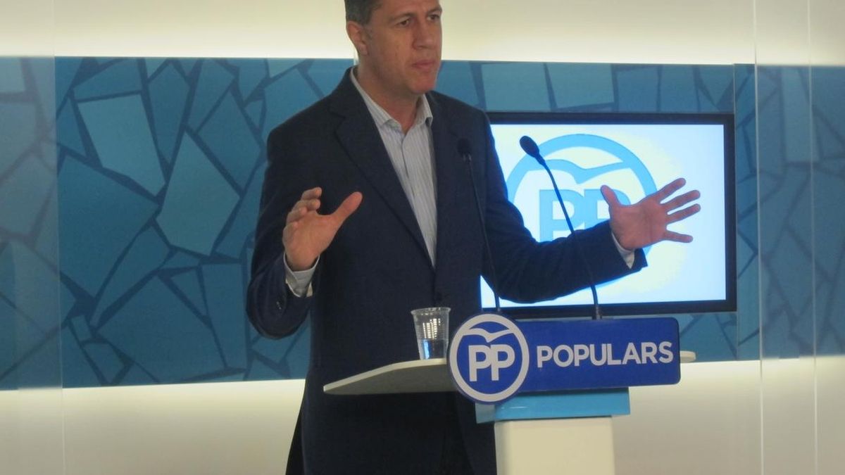 Xavier García Albiol, líder del PP en el Parlamento de Catalunya