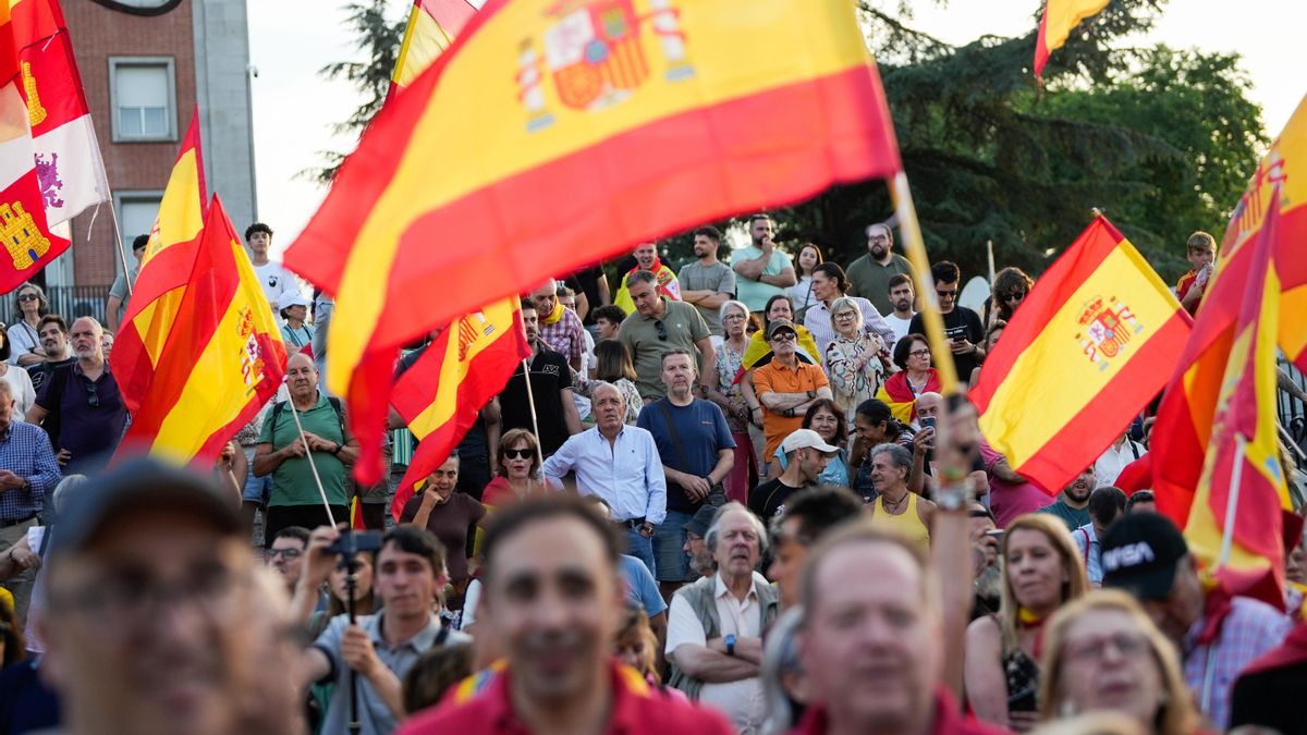 Marcha convocada por Vox en Madrid