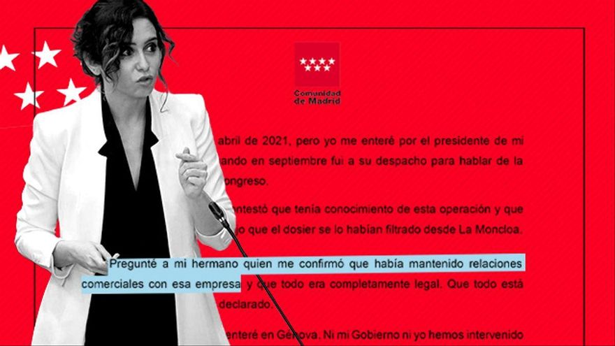 14 días desde el estado de alarma: lo que tardó el hermano de Ayuso en hacer negocios gracias a la Comunidad