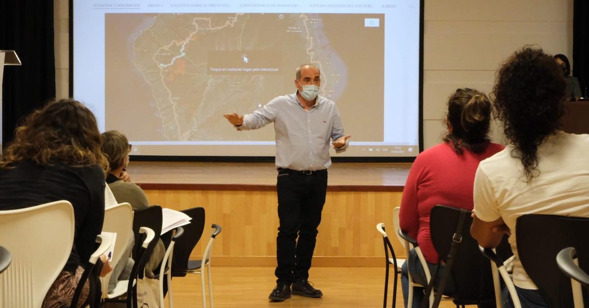 Gonzalo Pascual, consejero de Innovación y Nuevas Tecnologías y Ordenación del Territorio del Cabildo de La Palma.