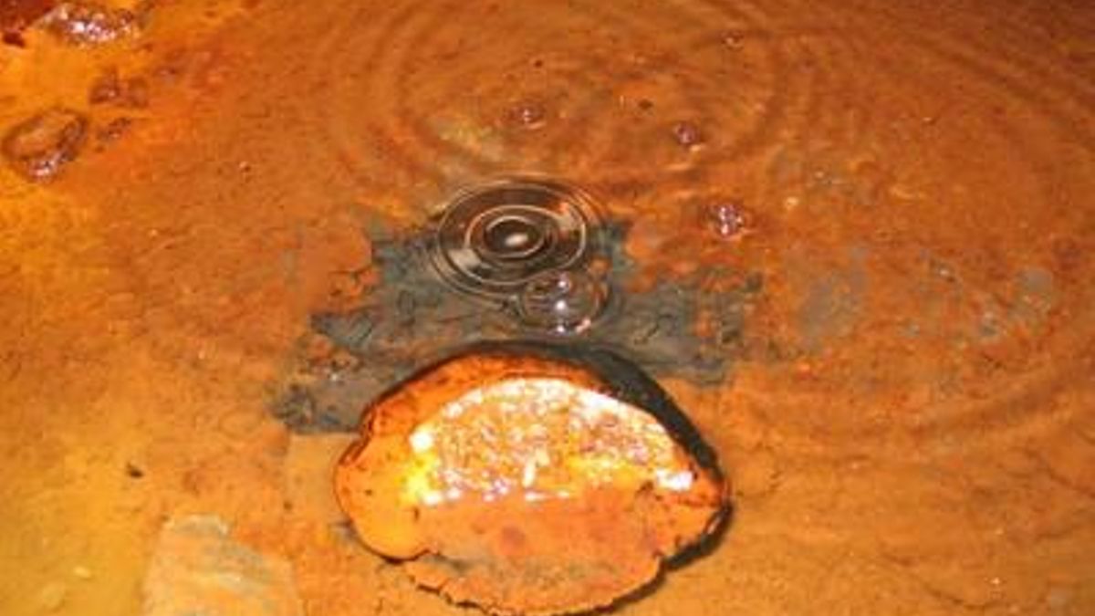 Los investigadores hallaron señales en el sulfato que apuntan a la presencia de microorganismos que habitaron el subsuelo en épocas remotas