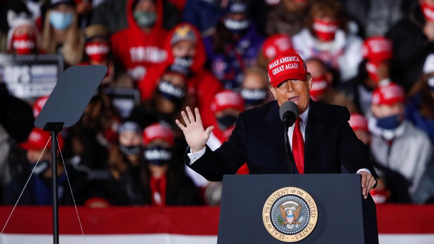 Trump intenta salvar su reelección: se hunde en las encuestas mientras Estados Unidos sufre la segunda ola de la pandemia