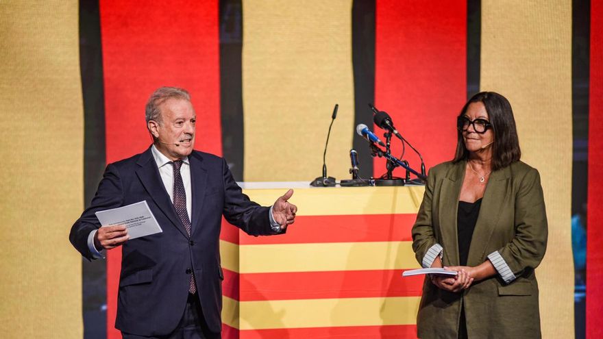 Catalunya recuerda la Diada de Sant Boi, la primera tras la muerte de Franco, con mensajes en defensa de la democracia