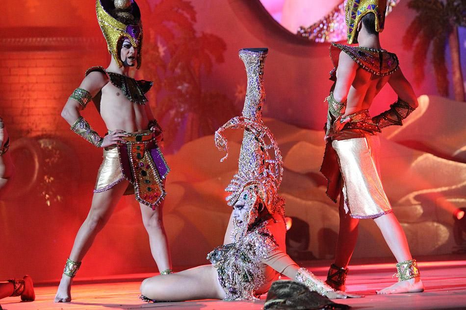 Drag Sethlas representa al Ayuntamiento de Arrecife. (Foto:Cirenia Vico)