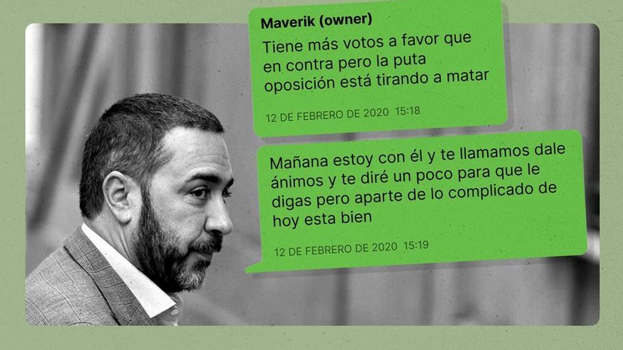 La huida hacia adelante de Aldama: de atacar a la "puta oposición" del PP a pedir el voto para la derecha