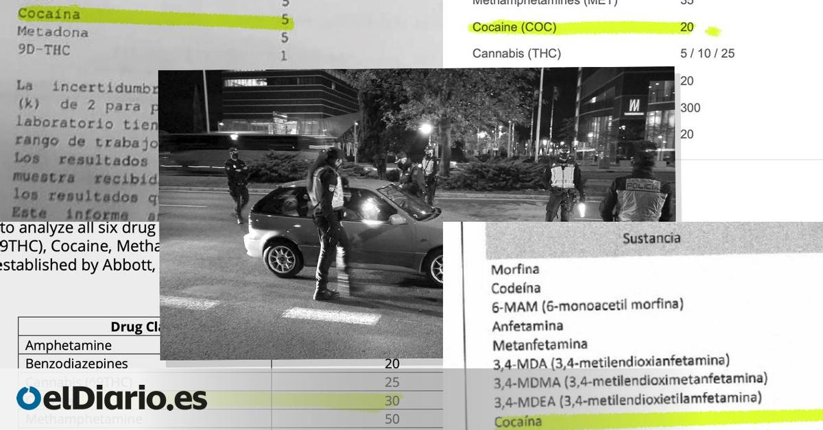 La  lotería  de los controles de drogas en carretera: depende de dónde te paren, puedes dar positivo o no