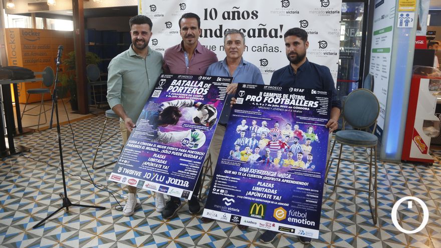 Presentación del II Campus Pro Footballers y la Batalla de Porteros