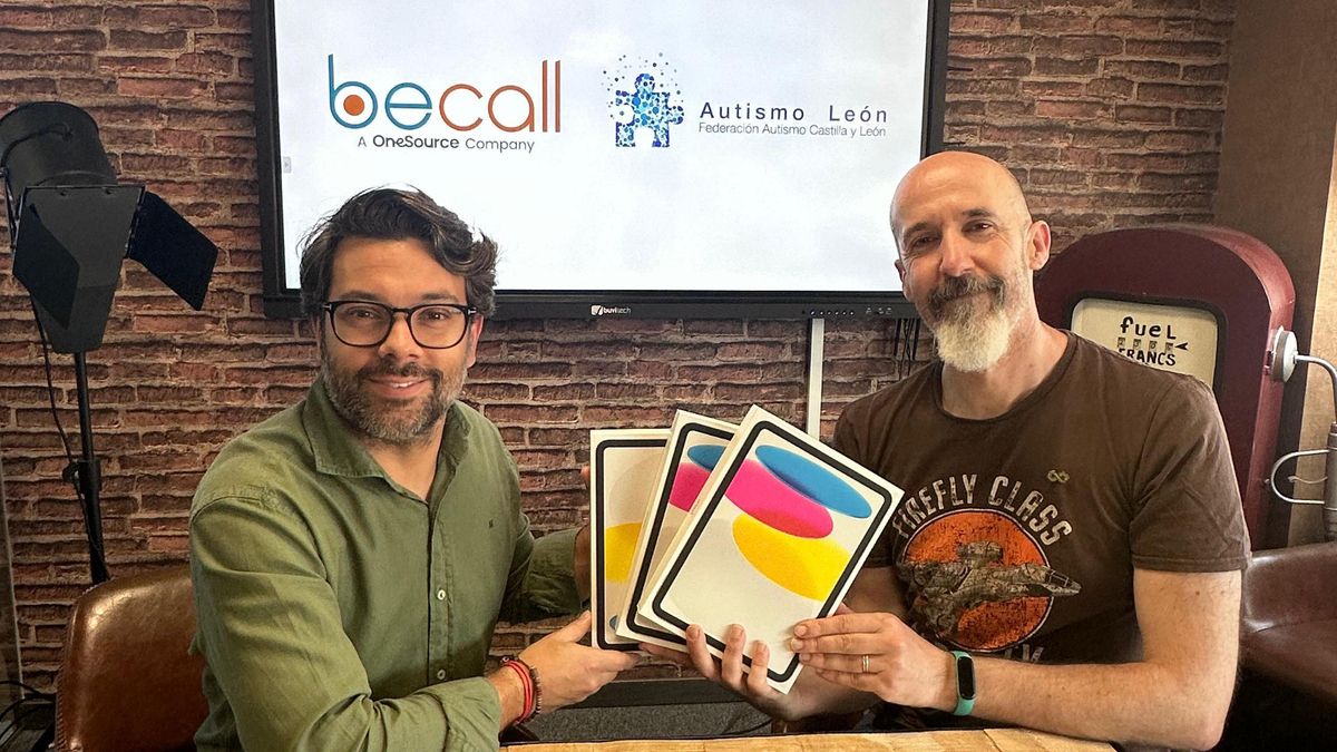 Colaboración de Becall y Autismo León