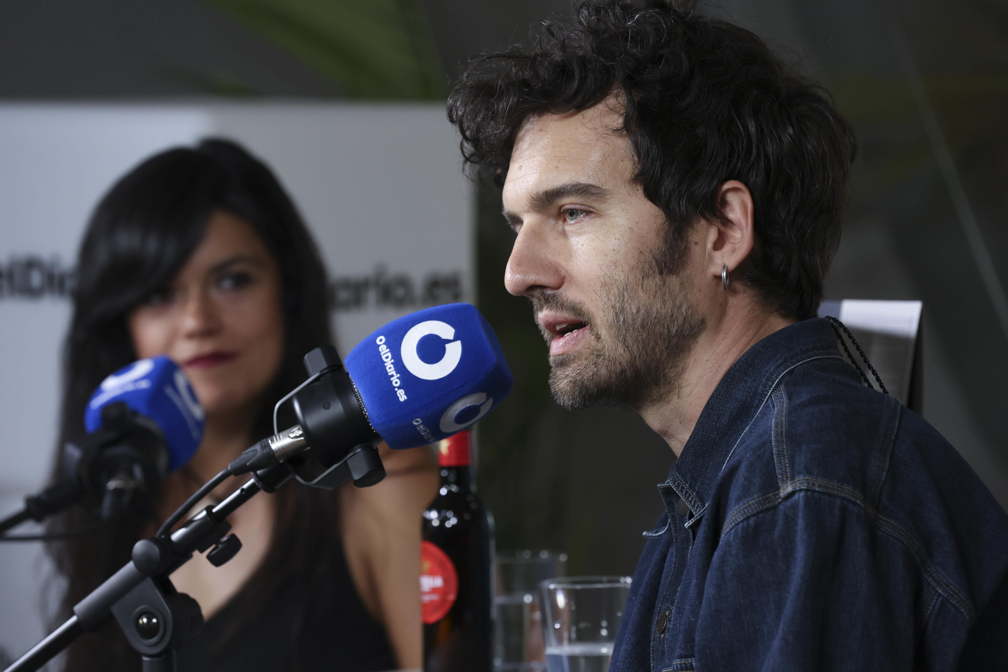 Guille Galván en la redacción de elDiario.es, en imágenes