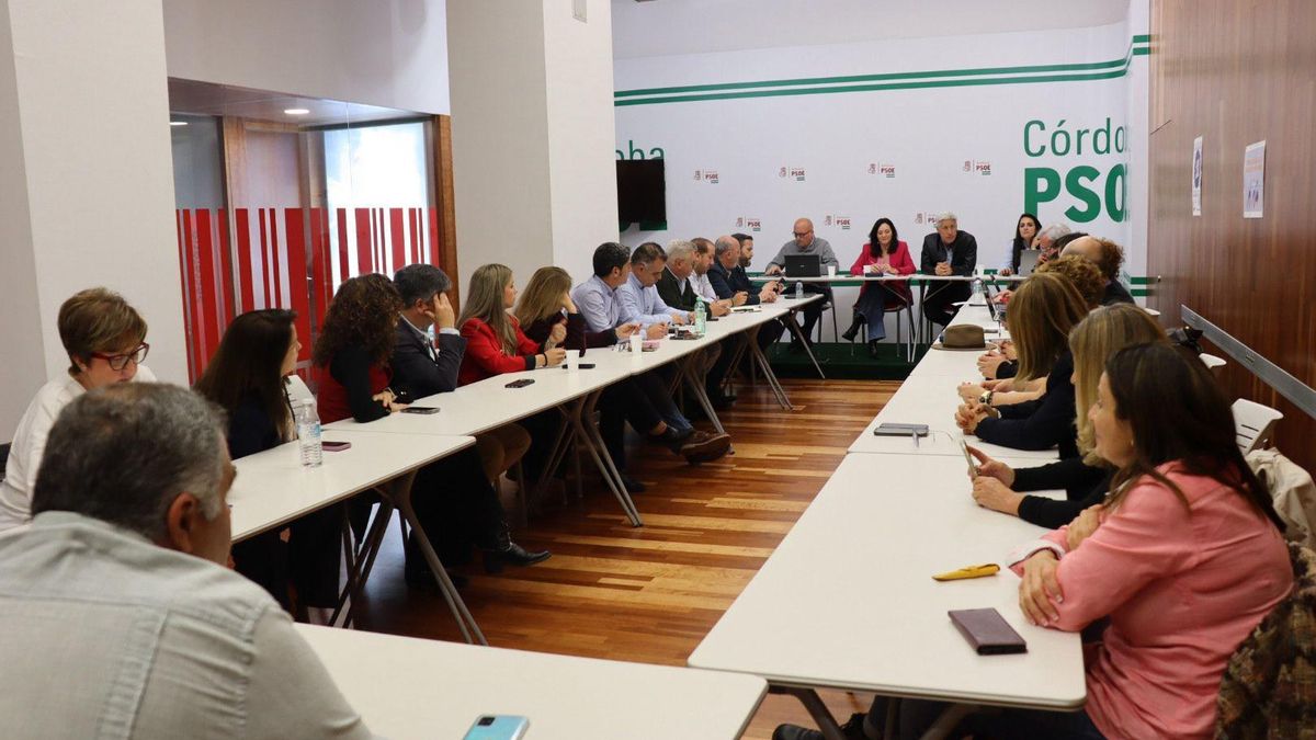 Imagen de la Ejecutiva Provincial del PSOE.